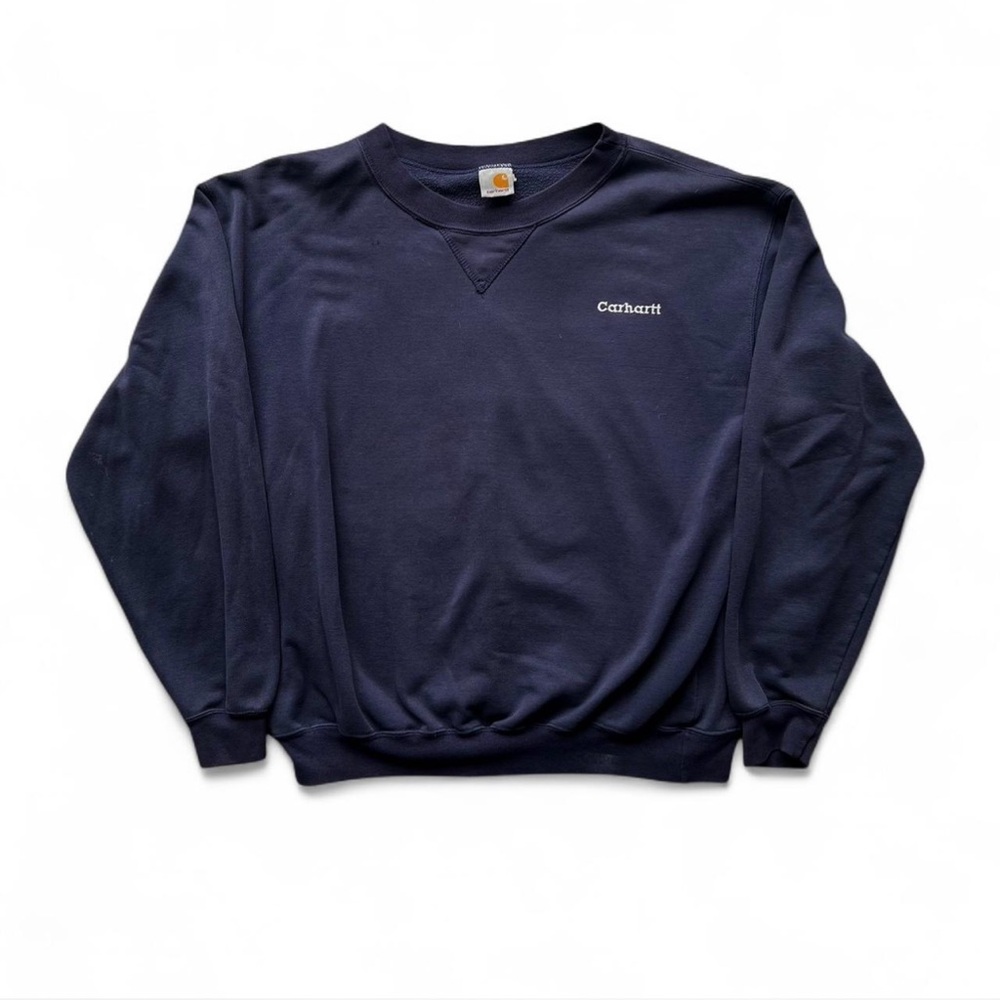 Carhartt Crewneck Sweater with Ribbed Details